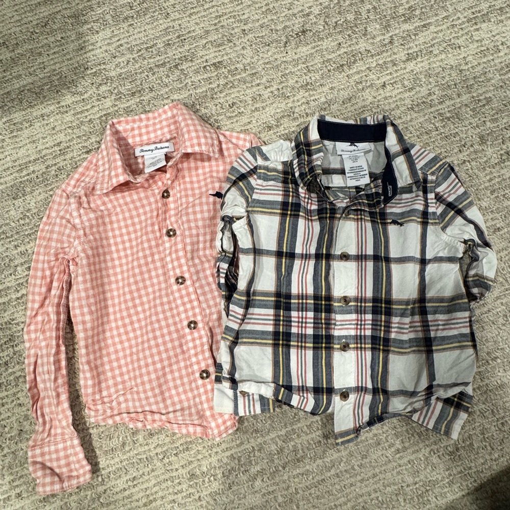 Tommy Bahama Boys Button Up Shirt Bundle
